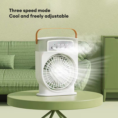 Portable Air Conditioner Cooling Fan with LED Lighting