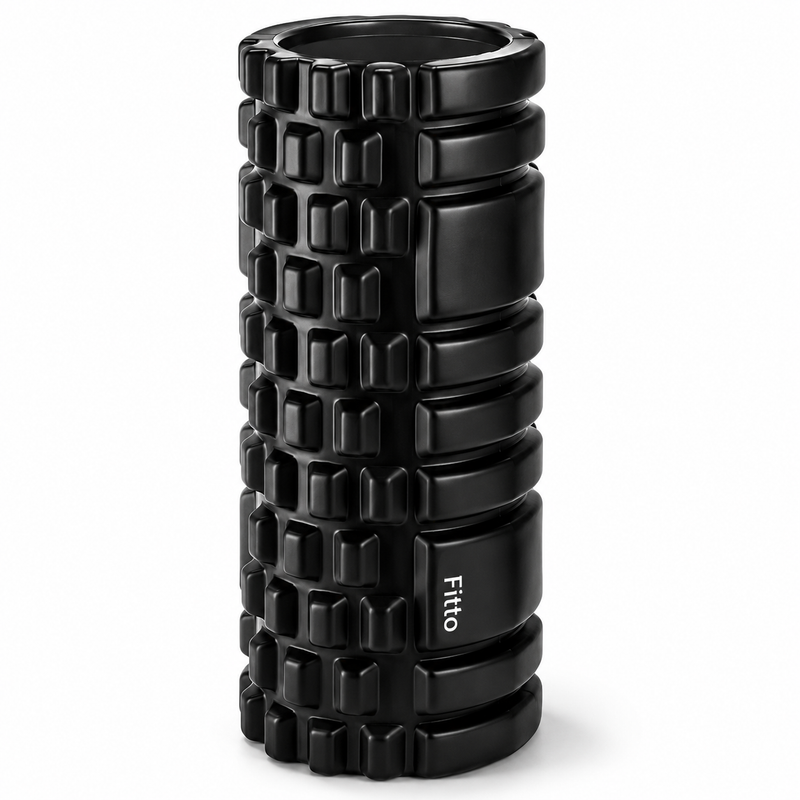 96 Pieces Muscle Massage Foam Rollers (Textured EVA Deep Tissue Roller for Back – Calves – Thighs – Glutes and Hamstring Recovery – Lightweight Exercise Roller)