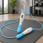 72 Pieces Digital Jump Ropes with LCD Counter (Adjustable 9 FT Skipping Rope – Ergonomic Non-Slip Handles – Jump Calorie Distance Time Tracker for Home Gym Fitness)