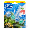 240 Pieces Toilet Cleaning Tablets (Pine Fragrance In-Tank Toilet Blocks – 4 Pieces x 35 g – Blue and Green)