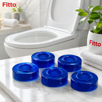 240 Pieces Toilet Block Tablet Packs (5 Pieces per Pack – Blue In-Tank Toilet Cleaner Blocks for Freshness and Limescale Care)