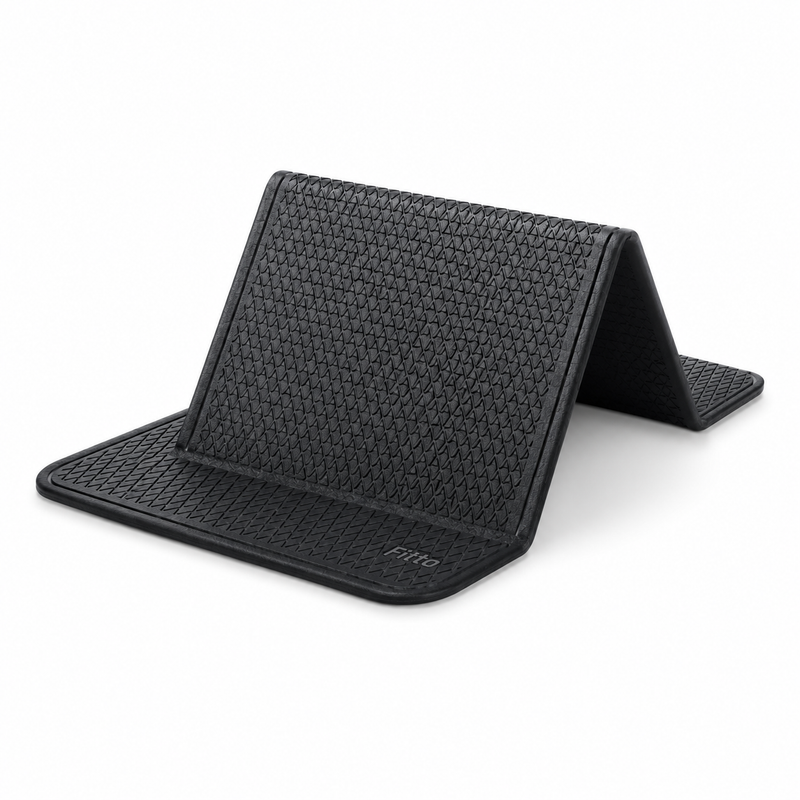96 Pieces Car Mobile Phone Anti-Slip Mats with Foldable Dashboard Stand (Reusable Non-Slip Smartphone Holder for Hands-Free Viewing – Black)