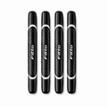96 Pieces Car Door Edge Guards (4-Piece Carbon Fiber Style Adhesive Protector Strips for Vehicle Doors – Anti-Scratch Waterproof Trim Accessories – Black)