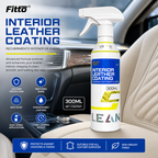 96 Pieces Interior Leather Coating Sprays (300 ml – Hydrophobic Anti-Dust Car Seat and Upholstery Protectant with Non-Greasy Finish)