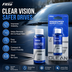 144 Pieces Windscreen Wiper Fluid Bottles (50ml – Car Windshield Washer Cleaning Solution for Dirt – Dust and Road Grime – Compact Bottle – Blue)
