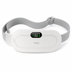 96 Pieces Electric Periods Heating Waist Belts for Abdomen (Rechargeable Heat Pad with Adjustable Strap – 3 Heat Levels – LED Display – Soft-Touch White Design)