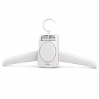 72 Pieces White Portable Dryer Hangers (Foldable Electric Clothes Drying Hanger with Warm Air Flow for Travel – Home and Wardrobe Use)