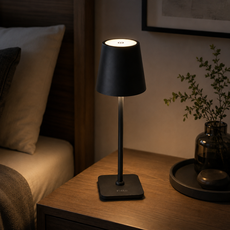 96 Pieces LED Table Lamps (Cordless Rechargeable Touch Control Dimmable Desk Lamp with USB-C Charging for Bedroom Office)