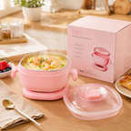 96 Pieces Portable Electric Mini Cookers (600 ml Compact Food Warmer with Transparent Lid – 300W – Detachable Design)