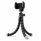 72 Pieces Flexible Mini Tripods with Universal Smartphone Holder (Bendable Octopus Legs – Adjustable Ball Head – Compact Portable Phone Stand for Photography – Video Recording – Vlogging – Live Streaming and Travel)
