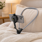48 Pieces Mobile Phone Neck Brackets (Flexible Hands-Free Phone Holder with Adjustable Clamp – Silicone Neckband Stand for Video Watching – Reading – Online Calls and Desk or Bed Use)