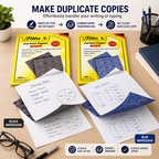 120 Pieces Carbon Paper Packs (Black Impression Copy Paper – 100 Sheets – 210 x 330 mm – for Typewriters – Forms – Invoices and Office Use)
