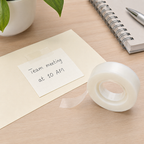 240 Pieces Invisible Tape Rolls (19mm x 36Y – Matte Finish Transparent Office Tape – Writable Surface – Strong Adhesive Multipurpose Tape for Gift Wrapping – Paper Repair – School – Home & Office Use)