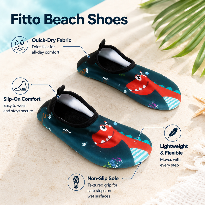 96 Pieces Beach Shoes (Quick-Dry Slip-On Water Shoes with Non-Slip Sole – Lightweight Flexible Aqua Footwear for Beach – Pool – Swimming and Travel)