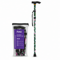 96 Pieces Foldable Walking Canes (95 cm – Lightweight Portable Walking Stick with Ergonomic T-Handle – Wrist Strap and Anti-Slip Rubber Tip)
