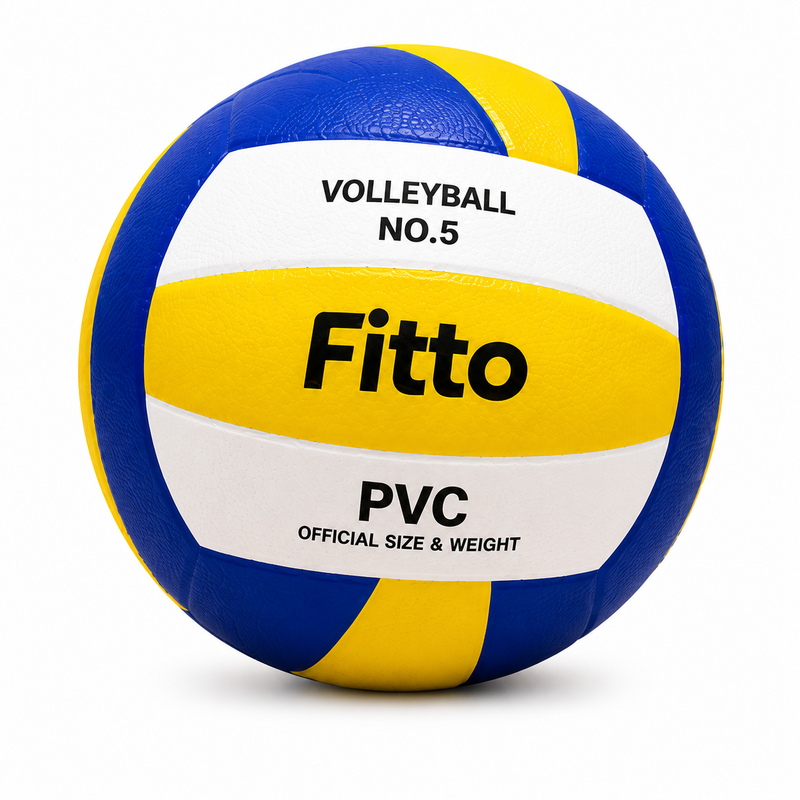 96 Pieces Volleyball No.5 Hard PVC Balls (Official Size 5 – 260-280g – Excellent Grip – Durable Indoor & Outdoor Ball)