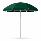 72 Pieces Beach Umbrellas (200cm – Dark Green Round Canopy – Tilt Adjustable Metal Pole Outdoor Shade Umbrella)