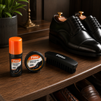 120 Pieces Shoe Polish Kits (3 Piece Set with 50 ml Liquid Polish Applicator – Polish Tin and Shoe Brush)