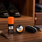 120 Pieces Shoe Polish Kits (3 Piece Set with 50 ml Liquid Polish Applicator – Polish Tin and Shoe Brush)