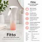 96 Pieces 200 ml Plastic Trigger Spray Bottles (Fine Mist Empty Water Sprayer for Hair – Plants – Cleaning and Travel Use)