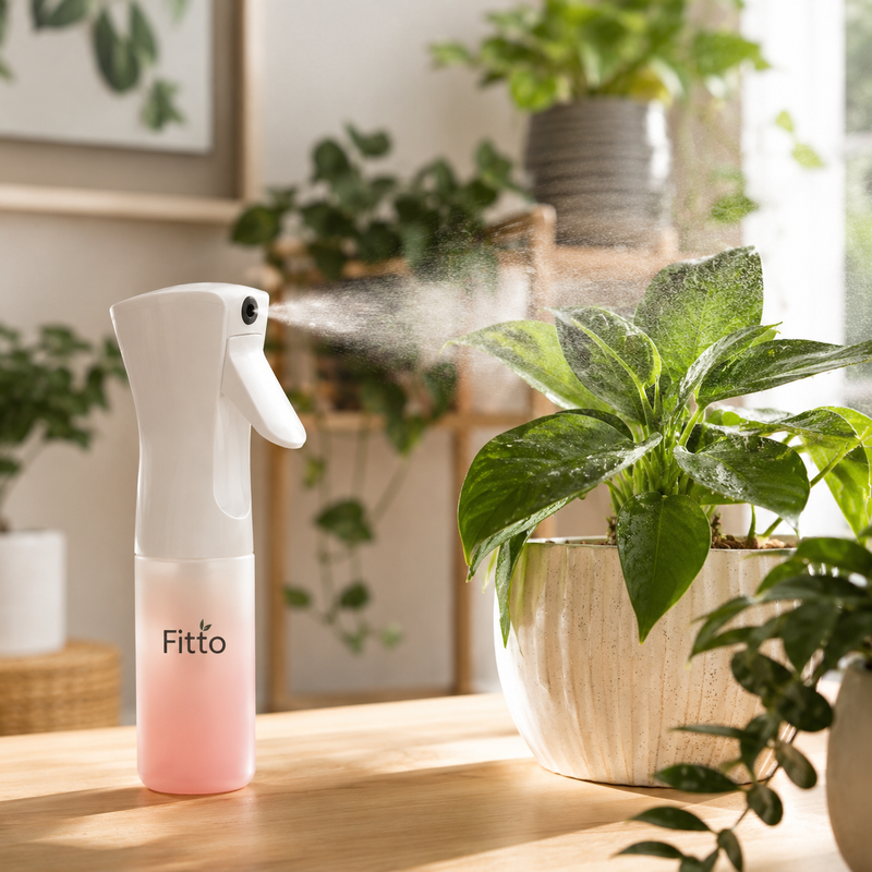 96 Pieces 200 ml Plastic Trigger Spray Bottles (Fine Mist Empty Water Sprayer for Hair – Plants – Cleaning and Travel Use)