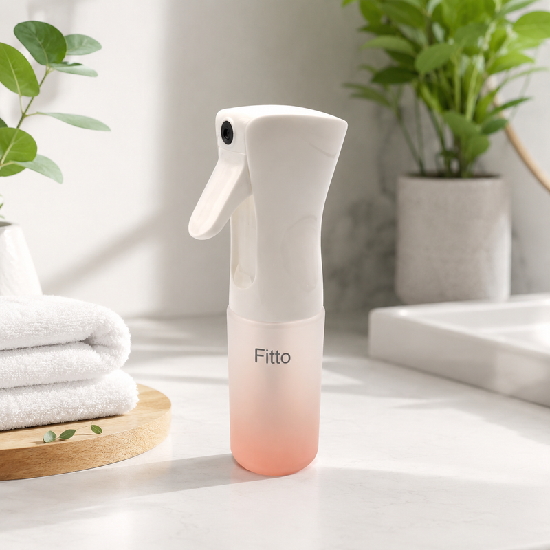 96 Pieces 200 ml Plastic Trigger Spray Bottles (Fine Mist Empty Water Sprayer for Hair – Plants – Cleaning and Travel Use)