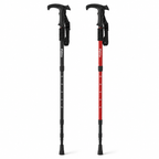 96 Pieces Telescopic Walking Stick and Hiking Canes (Adjustable Lightweight Trekking Pole with Wrist Strap and Anti Slip Tip)
