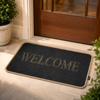 240 Pieces Door Mats (38 x 8 cm – Durable Indoor Outdoor Entrance Mat with Non-Slip Backing – Easy Clean Welcome Floor Mat)