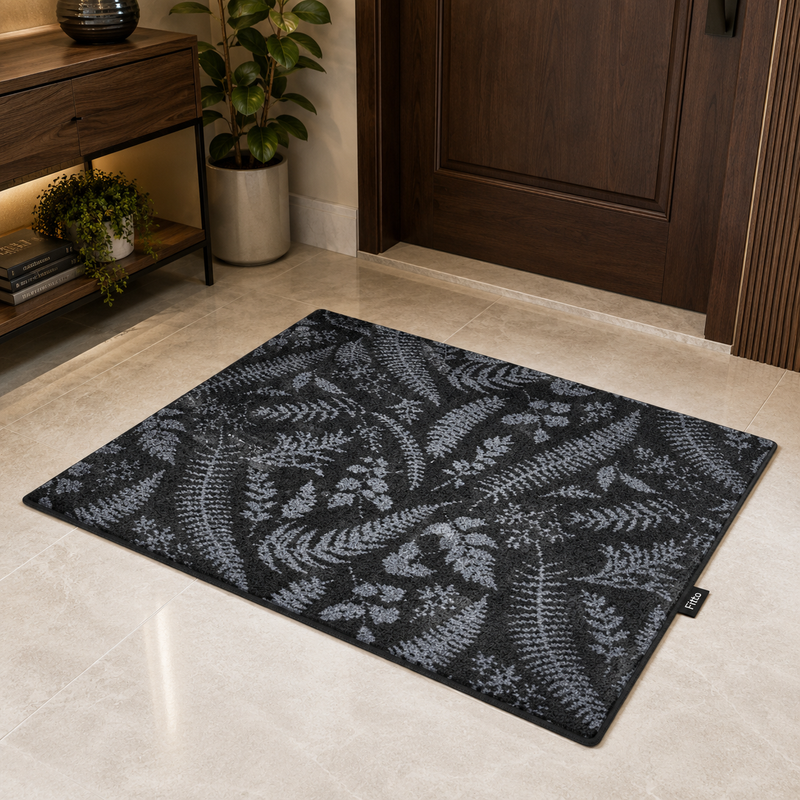 144 Pieces Anti Slip Mats (40 x 60 cm – Decorative Leaf Pattern Floor Mat with Non-Slip Surface – Durable Easy Clean Doorway Rug)