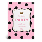 240 Pieces Birthday Invitation Cards (4 x 6 Inch Party Invite Card with Writing Space for Celebration Details)