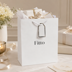 144 Pieces White Paper Gift Bags (31 x 12 x 42 cm – Rope Handle Shopping Bag for Gifts and Events)