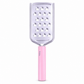 240 Pieces Stainless Steel Hand Graters with Pastel Pink Comfort Grip Handle (Compact Kitchen Grater for Cheese – Vegetables and Chocolate)