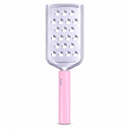240 Pieces Stainless Steel Hand Graters with Pastel Pink Comfort Grip Handle (Compact Kitchen Grater for Cheese – Vegetables and Chocolate)