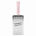 144 Pieces Stainless Steel Hand Graters (Multi-Purpose Kitchen Grater with Pastel Pink PP Handle – 24.5 x 9 cm for Cheese and Vegetables)