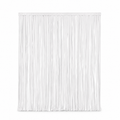 144 Pieces White Foil Fringe Curtains (1 Piece Party Backdrop Decoration)