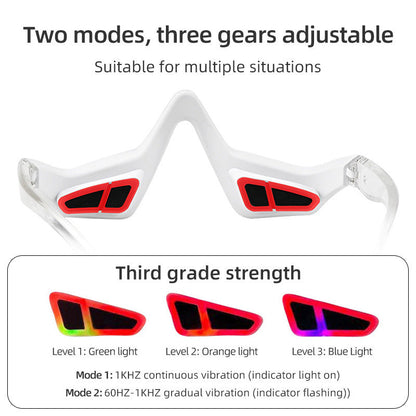 Relaxing Eye Massager Glasses for Stress Relief and Wellness