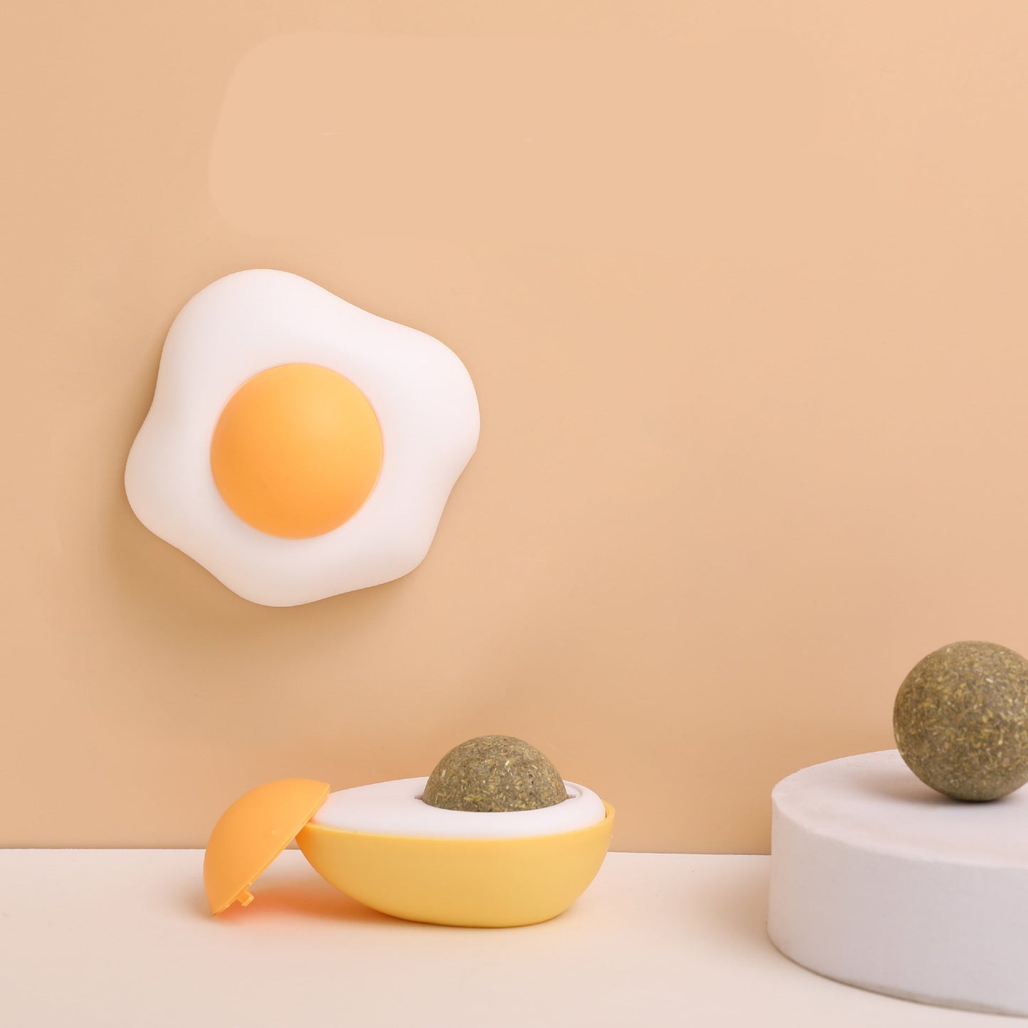 Eco-Friendly Silicone Soap Holder - Egg Design