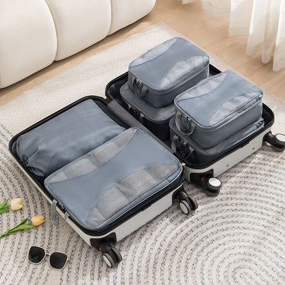 Beige Rectangular Storage Bags - Space-Saving, Durable, Eco-Friendly