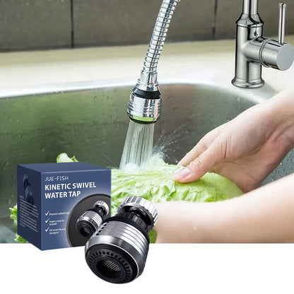 Kinetic Swivel Water Tap - Water-Saving Faucet Attachment