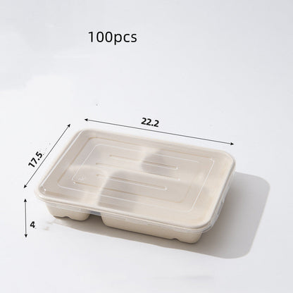 Eco-Friendly Biodegradable Compartmentalized Trays for Sustainable Living