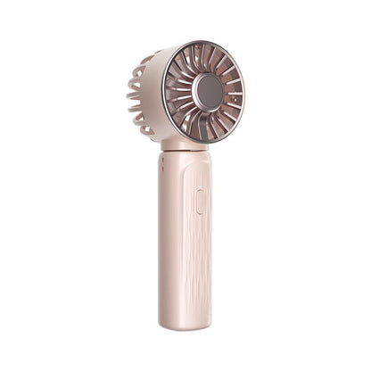 Portable Rechargeable Handheld Fan - Eco-Friendly Cooling Solution