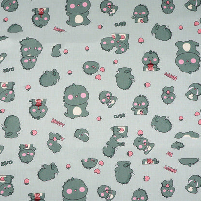 Eco-Friendly Reusable Cloth Wipes - Multicolored Cartoon Patterns