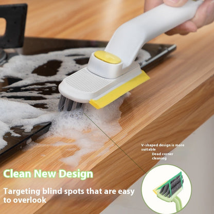 Eco-Friendly Narrow Scrub Brush for Targeted Cleaning