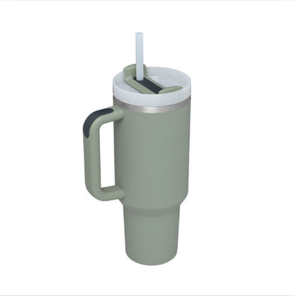 Personalized Insulated Travel Mug with Handle - Eco-Friendly & Customizable