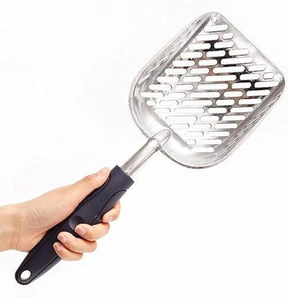 Durable Metal Litter Scoop with Recyclable Design