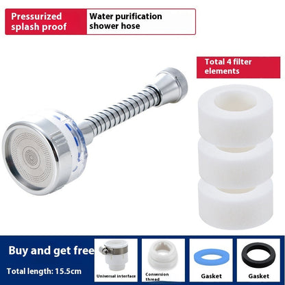Water-Saving Filter Shower Head for Healthier Skin and Hair