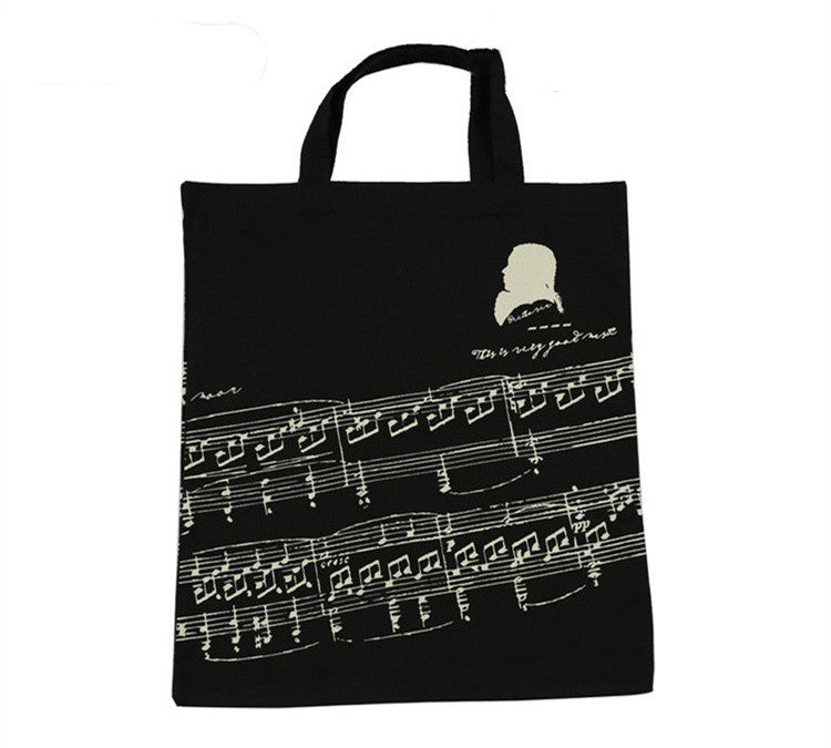 Eco-Friendly Reusable Tote Bag - Natural Beige Cotton Canvas