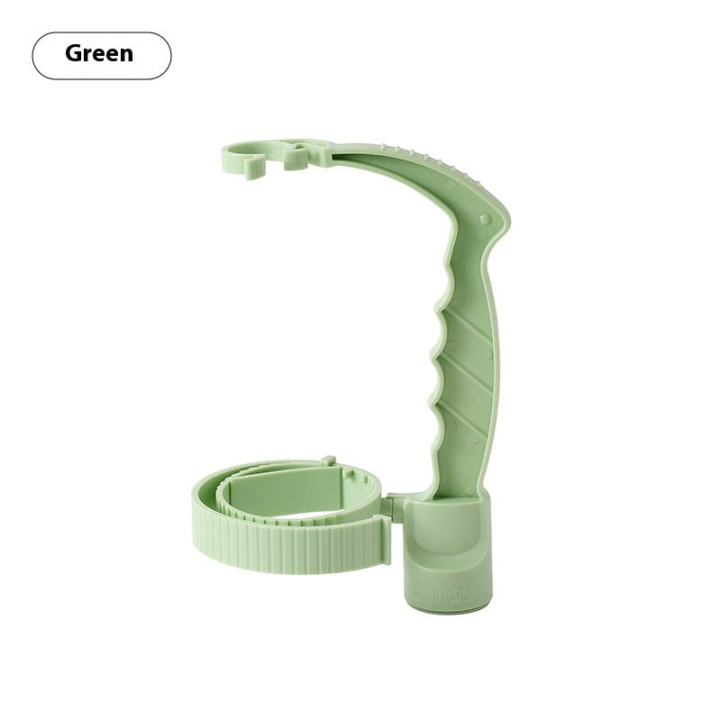 Ergonomic Reusable Bottle Pouring Handle - Eco-Friendly Grip Attachment