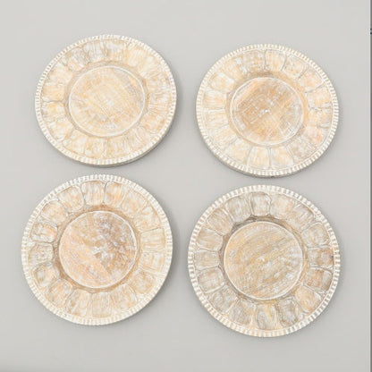 Eco-Friendly Round Wooden Soap Dish - Sustainable Bathroom Accessory