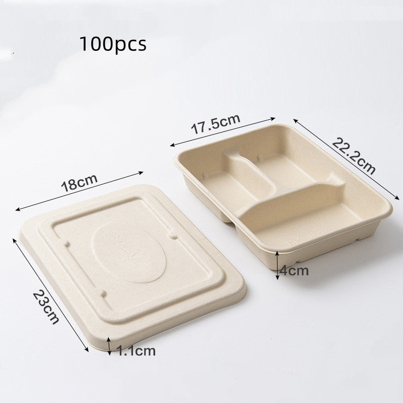 Eco-Friendly Biodegradable Compartmentalized Trays for Sustainable Living